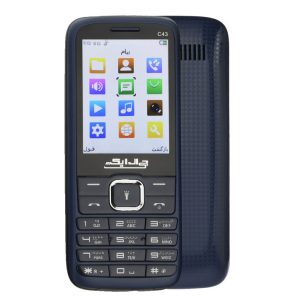 گوشی موبایل جی ال ایکس مدل C43 دو سیم کارت